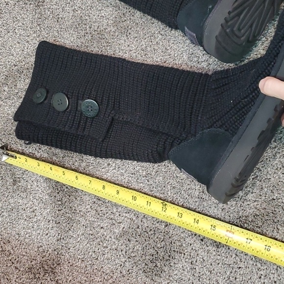 Ugg Australia Women Sweater Cardi Boots shoes sz 8 - Picture 4 of 11